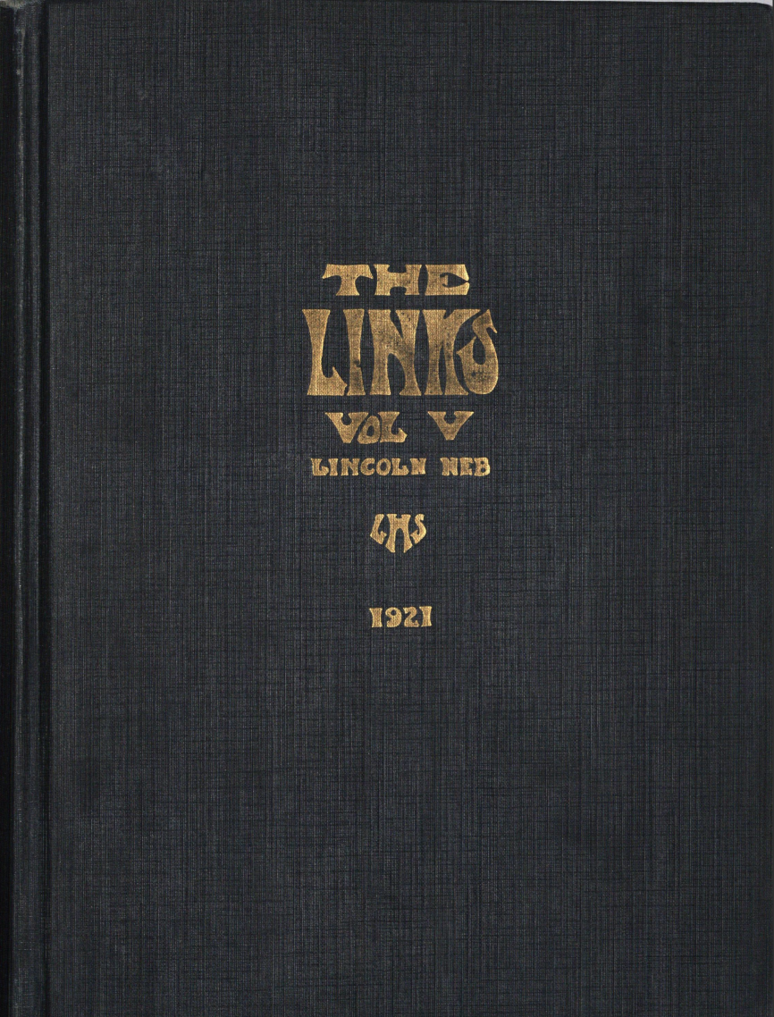 1921 Lincoln High School Yearbook